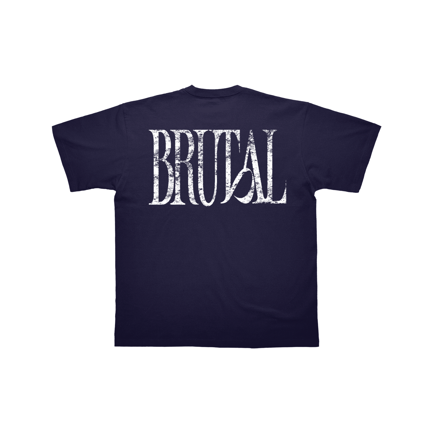 T-SHIRT "Brutal" - BLEU