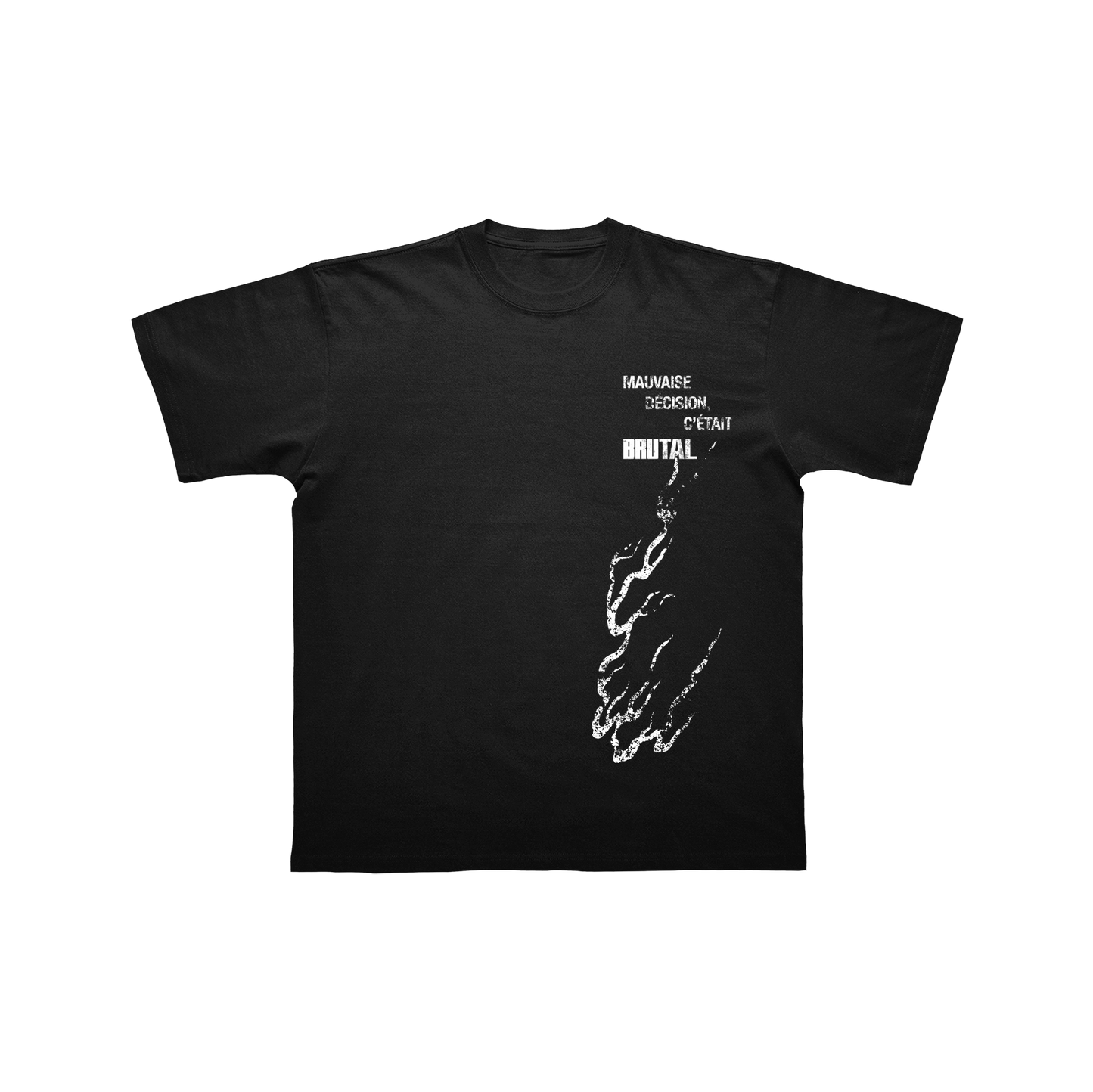 T-SHIRT "Brutal" - NOIR